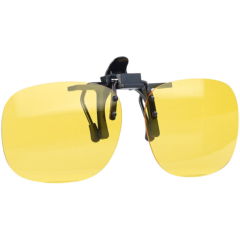 Nachtsicht-Brillenclip in rundlichem Design, polarisiert, UV400