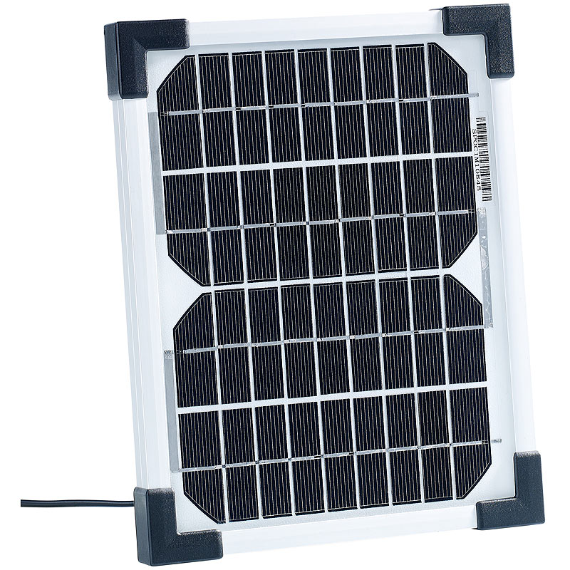 Mobiles Solarpanel mit monokristalliner Solarzelle 5 W