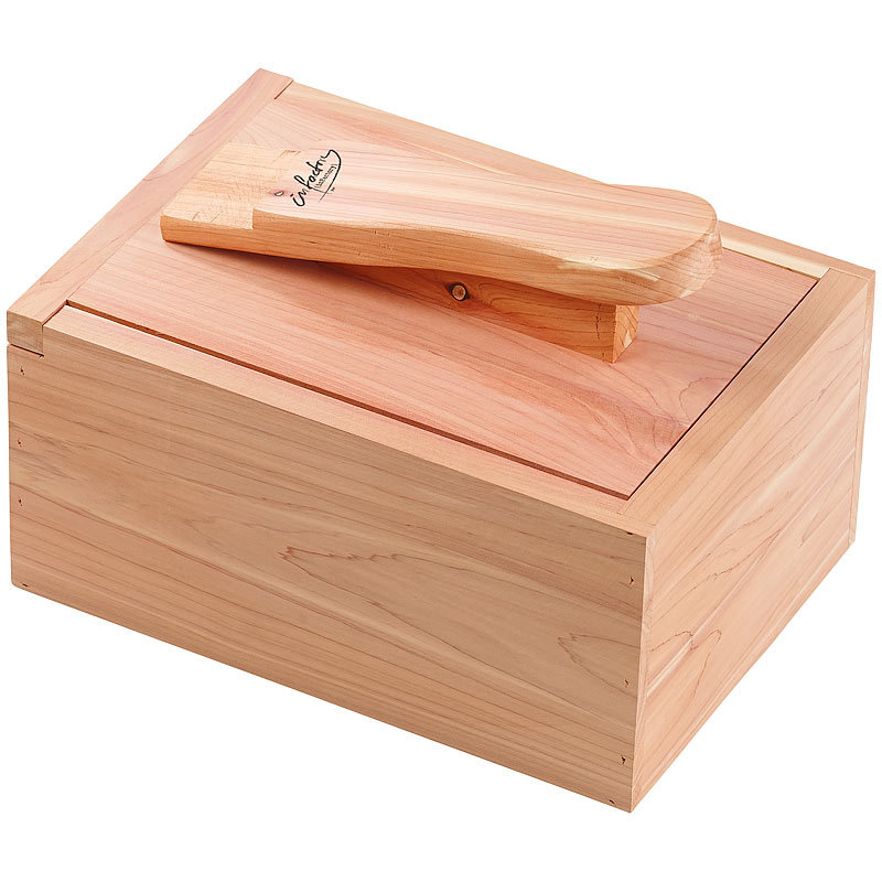 Schuhputzkiste: Luxus Schuhputzkasten aus Zedernholz mit Fußstütze | eBay