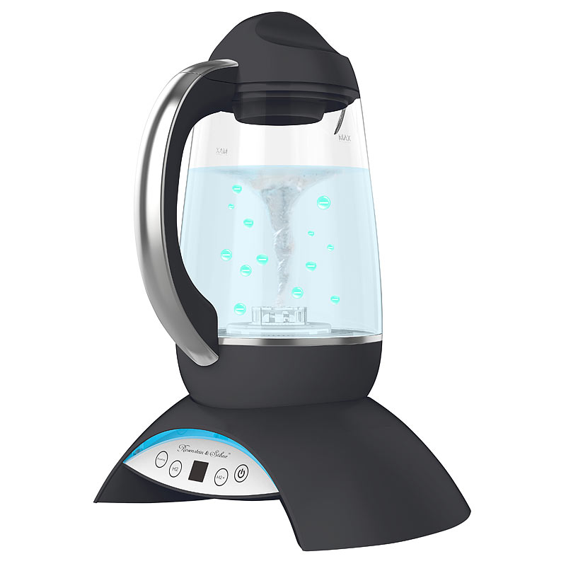 Wasserstoff-Ionisator für Trinkwasser, LCD-Display, 2 Liter, 2 Stufen