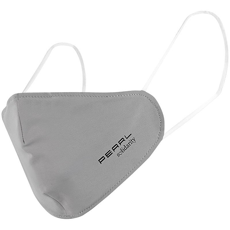 Mund-Nasen-Stoffmaske mit Filter-Textil, waschbar, Größe S
