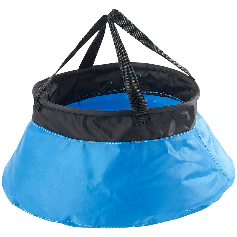 Faltbarer Eimer für Outdoor und Camping, Nylon, 5 Liter