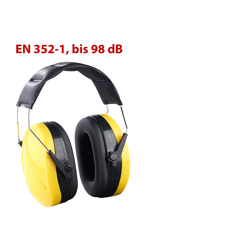 Universal-Kapsel-Gehörschutz für Lärmpegel bis 98 dB, EN 352-1