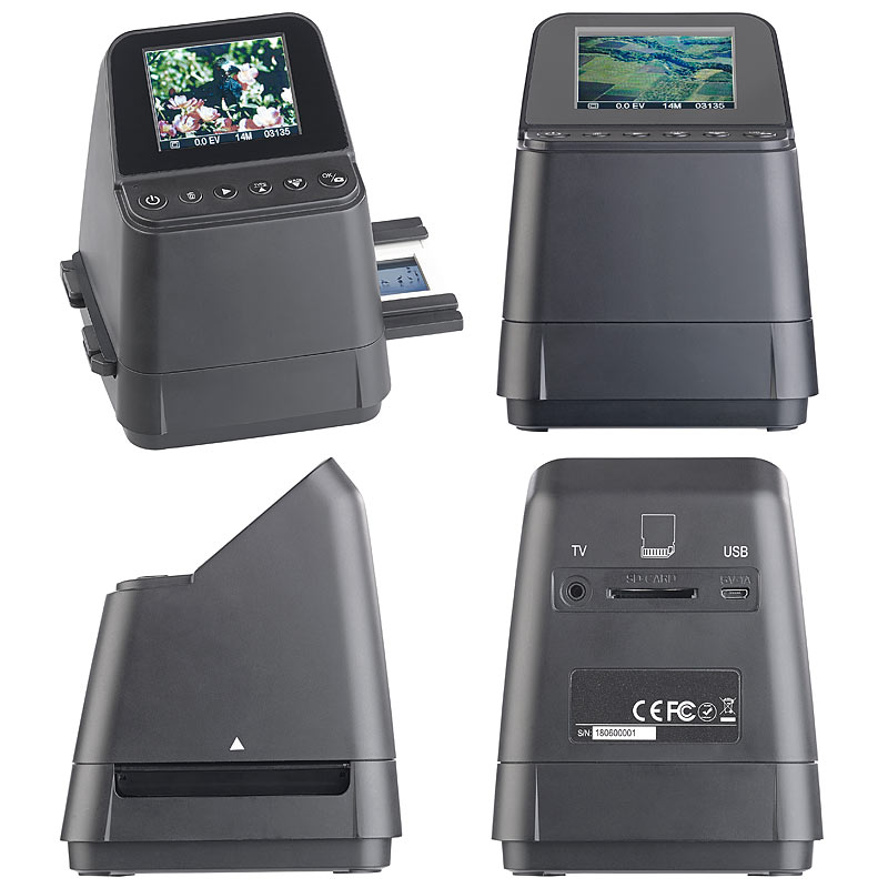 Negativscanner: Stand-Alone-Dia- und Negativ-Scanner mit 14-MP-Sensor, 3.200 dpi | eBay