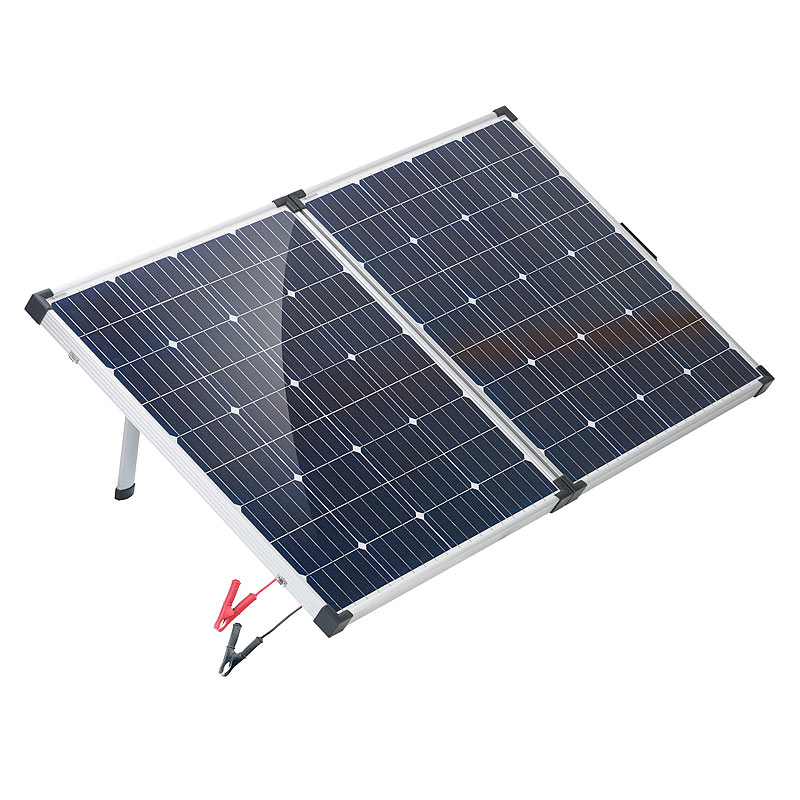 Faltbares mobiles Solar-Panel mit monokristallinen Zellen, 160 Watt