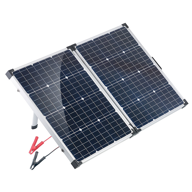 Faltbares mobiles Solar-Panel mit monokristallinen Zellen, 110 Watt