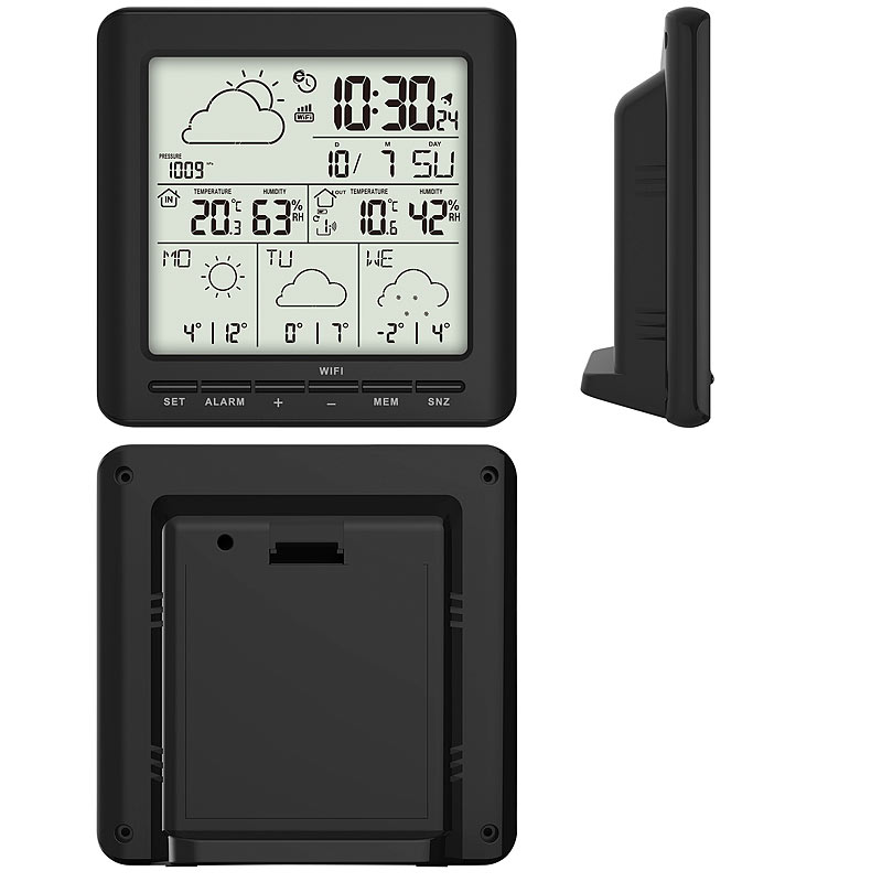 wetterstation mit au�ensensor und app