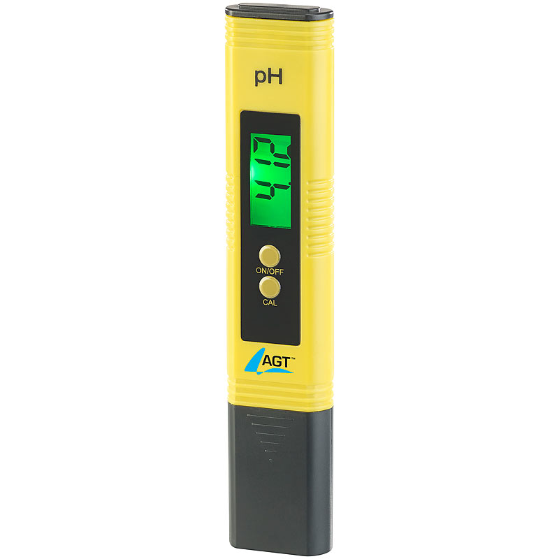 Digitales pH-Wert-Testgerät mit ATC-Funktion & LCD-Display, pH 0 - 14
