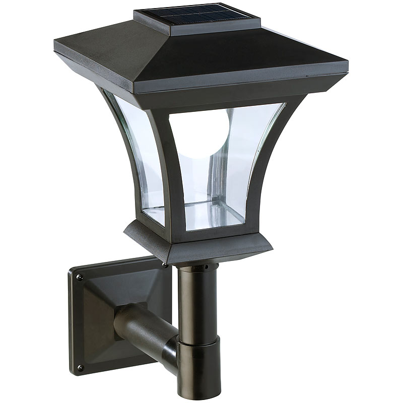 Solar-LED-Wandleuchte WL-345, 45 Lumen, 0,3 Watt