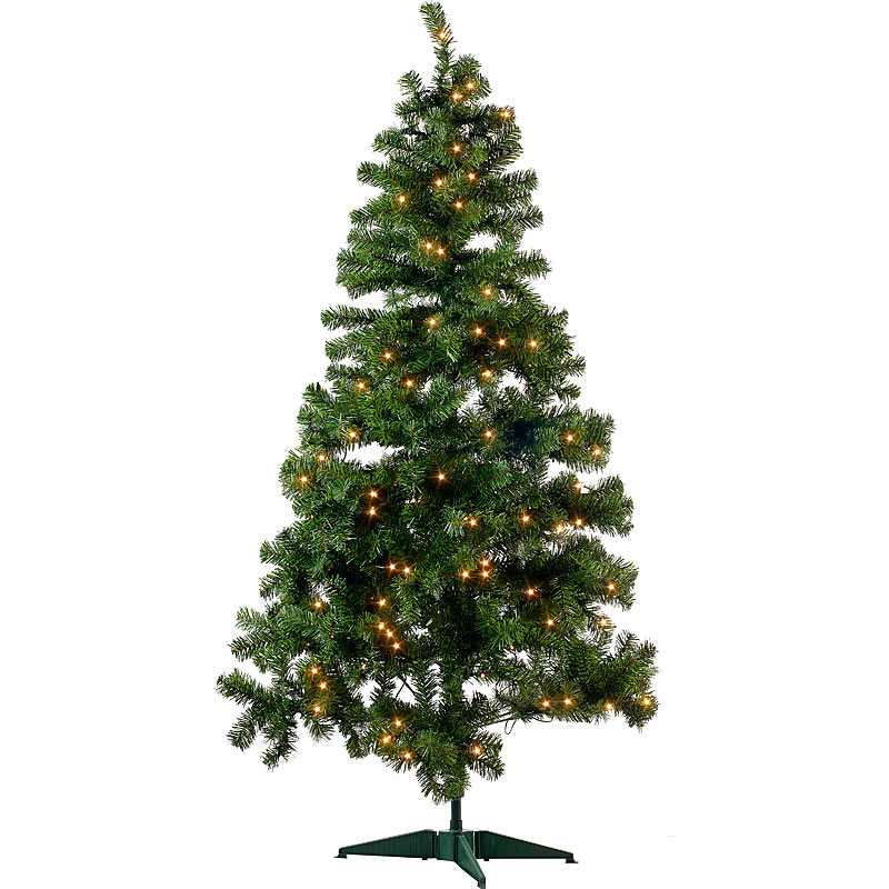 Künstlicher Weihnachtsbaum, grün, 180cm, 465 PVC-Spitzen,  300 LEDs