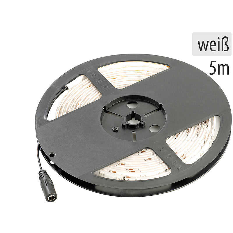 LED-Streifen LE-500WN, 5 m, weiß, Innenbereich