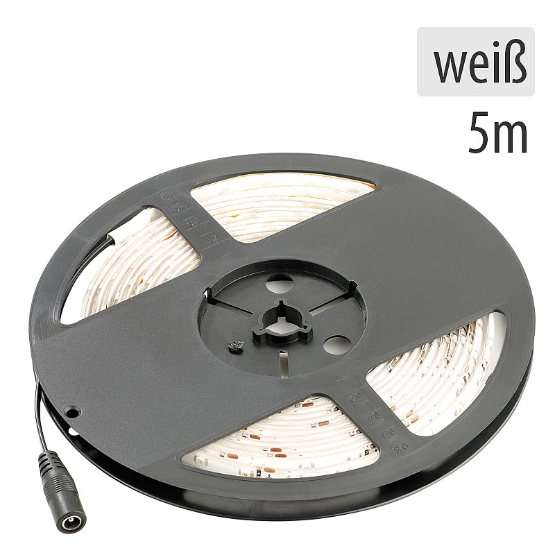 LED-Streifen LE-500MA, 5 m, weiß, Outdoor IP65