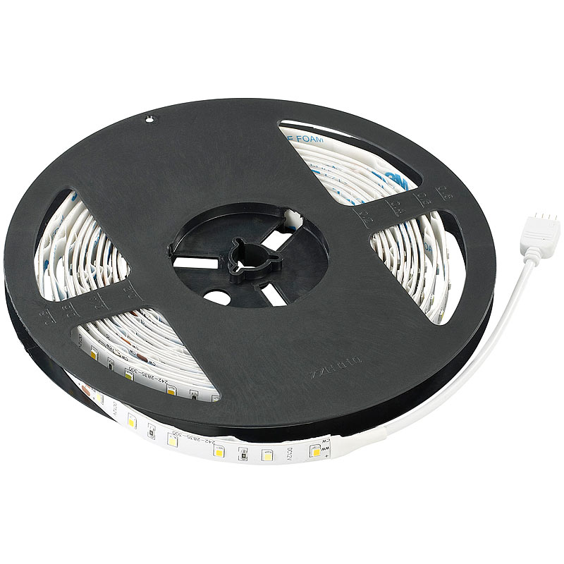 LED-Streifen LE-500WMA, 5 m, weiß/warmweiß, Outdoor IP65