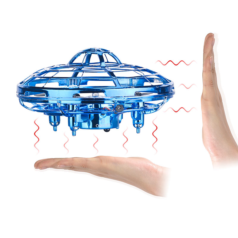 Selbstfliegendes 3D-Quadrocopter-Ufo, Vertikal- & Horizontal-Sensoren