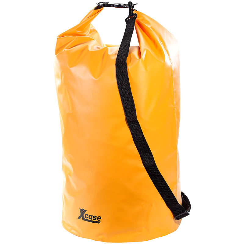 Wasserdichter Packsack 70 Liter, orange