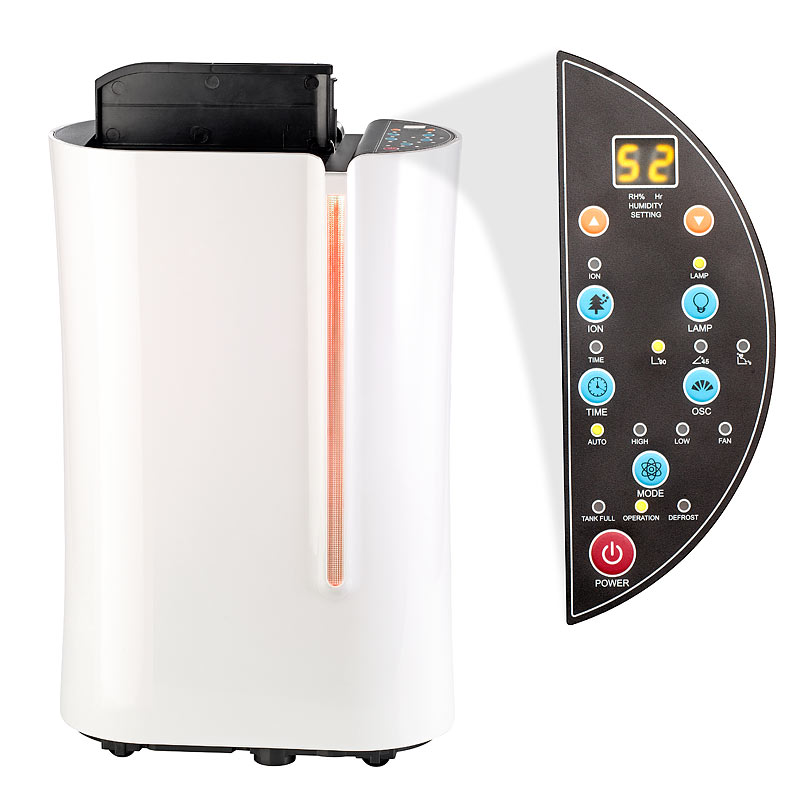Digitaler Multifunktions-Luftentfeuchter LFT-200, 20 Liter/Tag