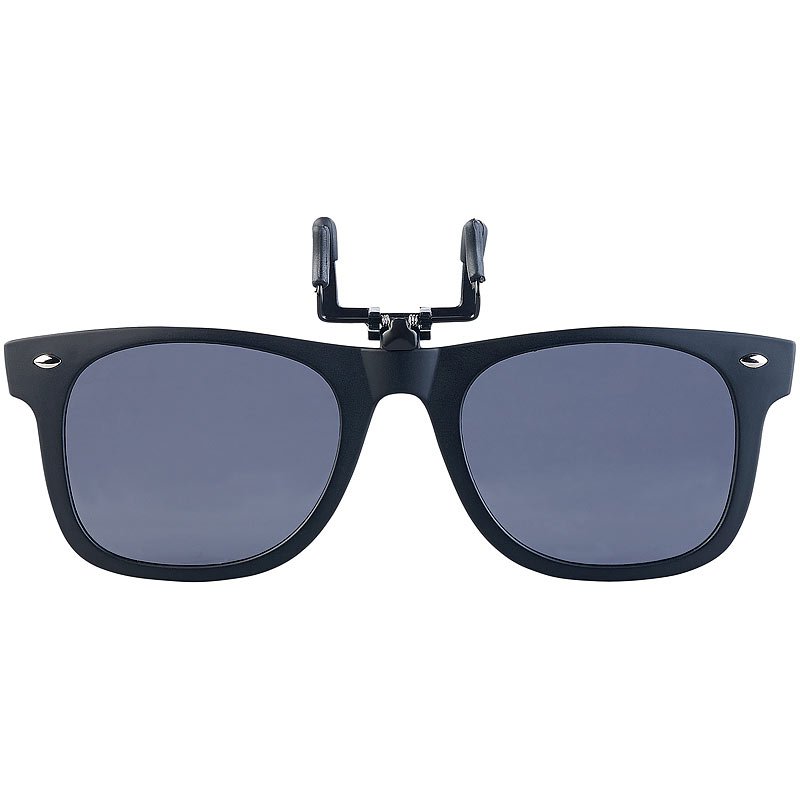 Sonnenbrillen-Clip in klassischem Retro-Look, polarisiert, UV400