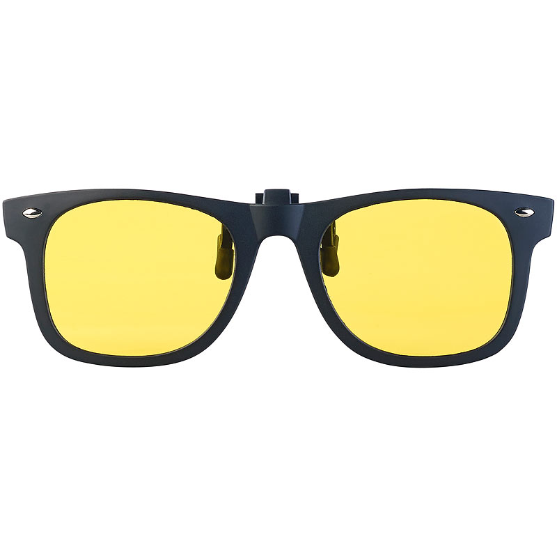 Nachtsicht-Brillenclip in klassischem Retro-Look, polarisiert, UV400