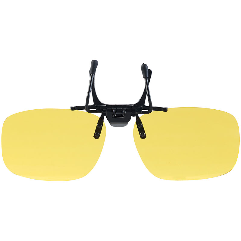 Nachtsicht-Brillenclip in abgerundetem Design, polarisiert, UV400