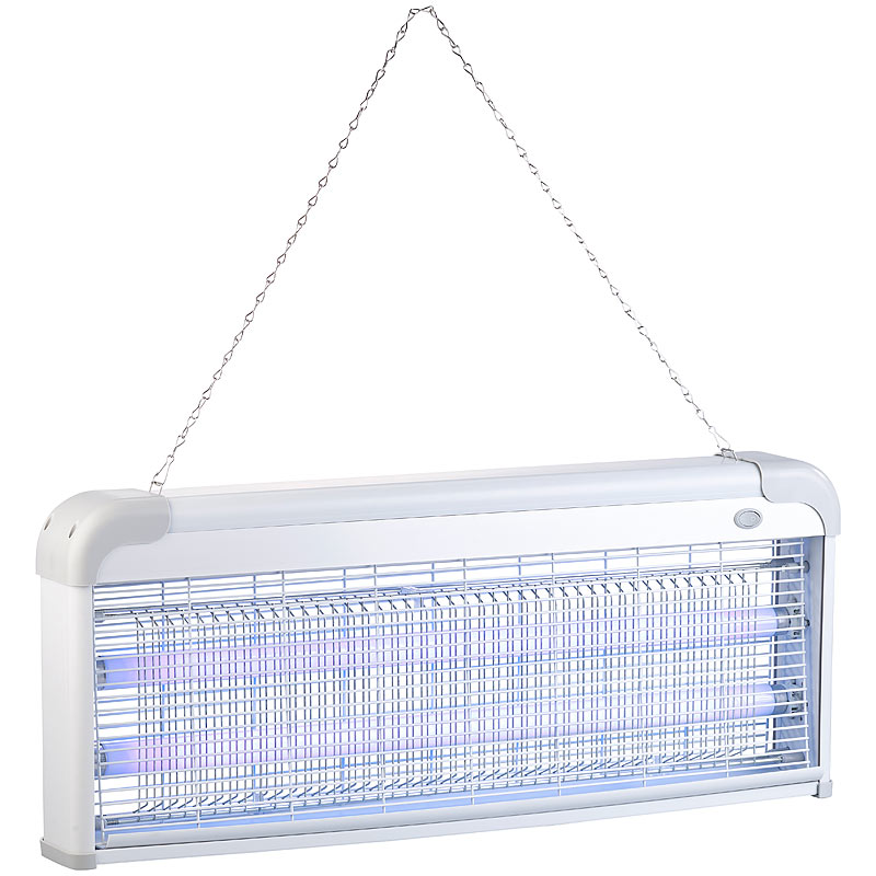 UV-Insektenvernichter mit 2 austauschbaren UV-Röhren, 2.800 V, 40 Watt