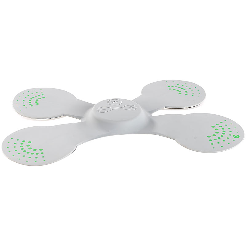 Arme PEARL sports 3-teiliges EMS-Muskeltrainer-Set für Bauch Beine /& Taille