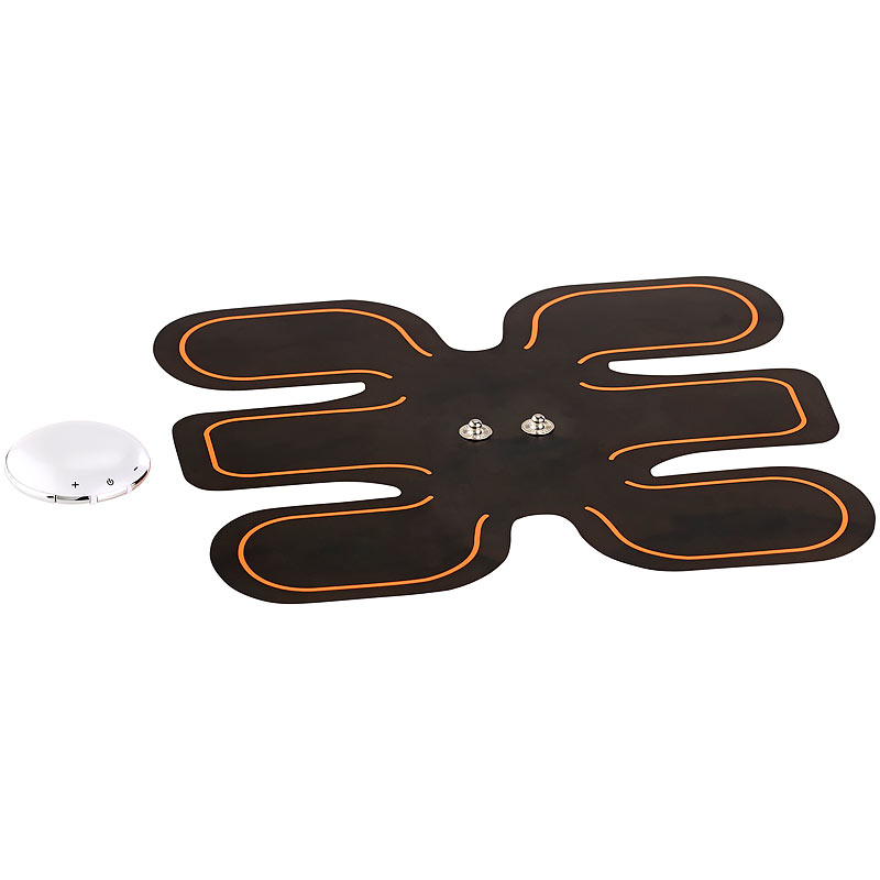 Arme PEARL sports 3-teiliges EMS-Muskeltrainer-Set für Bauch Beine /& Taille