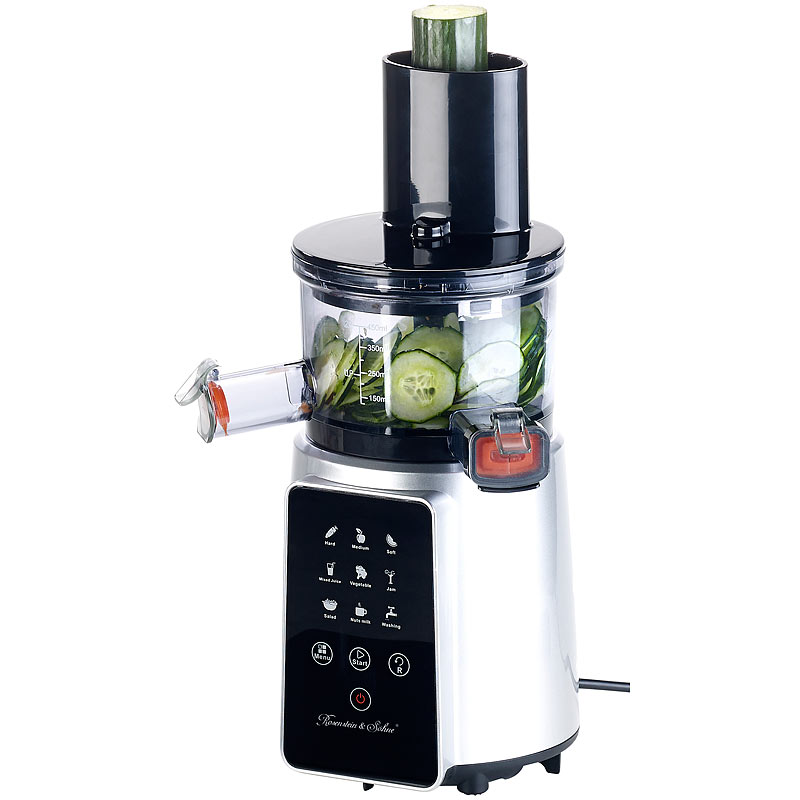 3in1-Slow-Juicer & Entsafter mit Gemuse-Reibe & Eis-Aufsatz, 200 Watt eBay