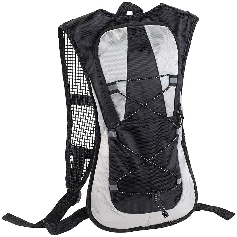 Ultraleichter Fahrrad-Rucksack mit Reflektoren, wasserabweisend, 5 l