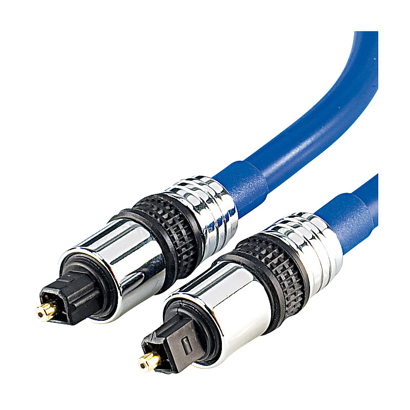 Optisches Premium-Audio-Kabel TOSLINK Stecker auf Stecker, 2 m