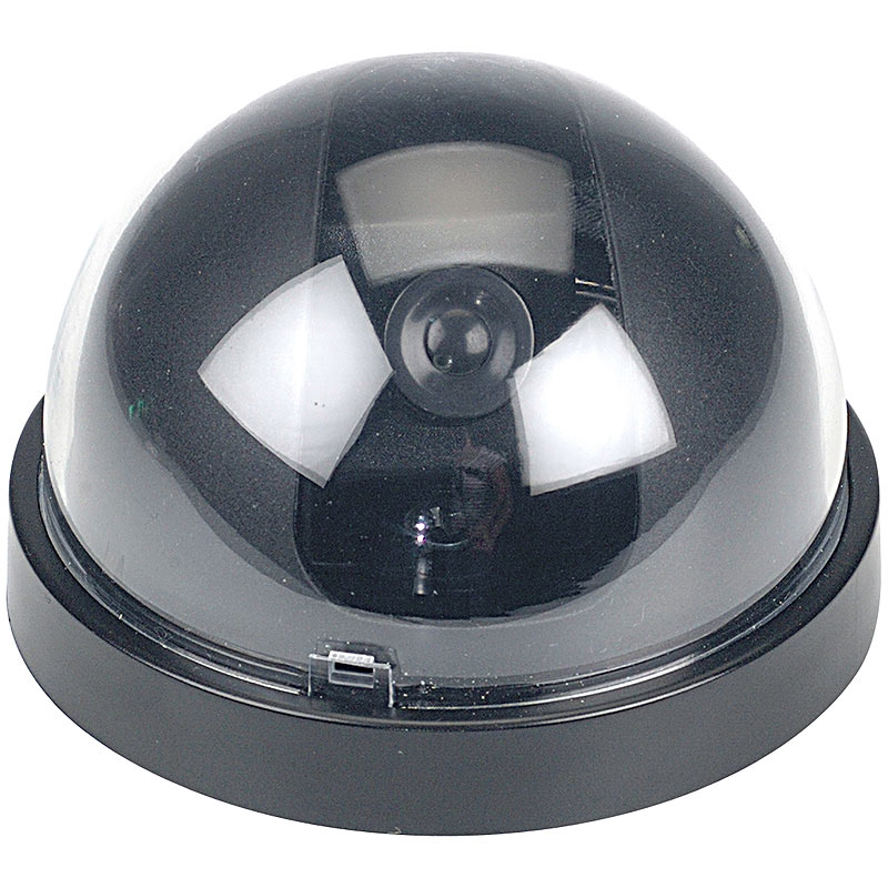 Überwachungskamera-Attrappe Dome-Form