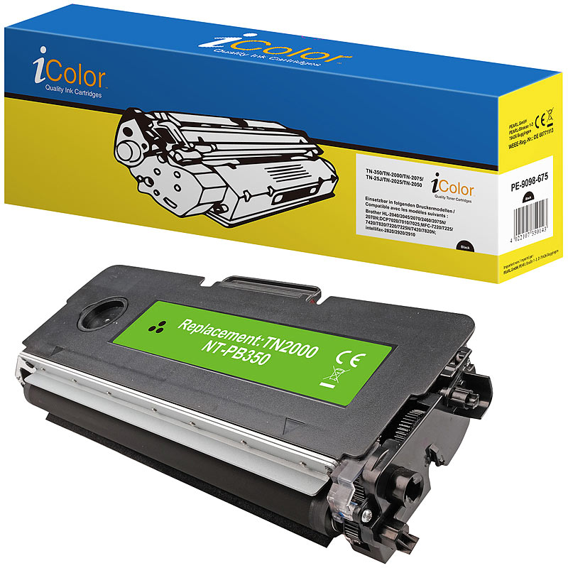 Brother TN2000 Toner- Kompatibel für z.B.: Brother DCP 7020