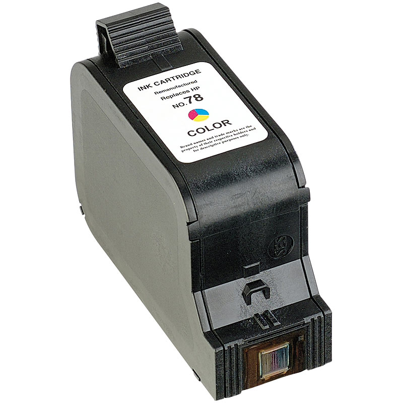 Recycled Cartridge für HP (ersetzt C6578A No.78), color HC