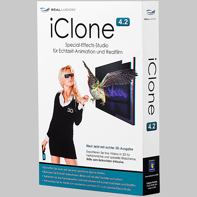 iClone 4.2 mit 3D-Unterstützung