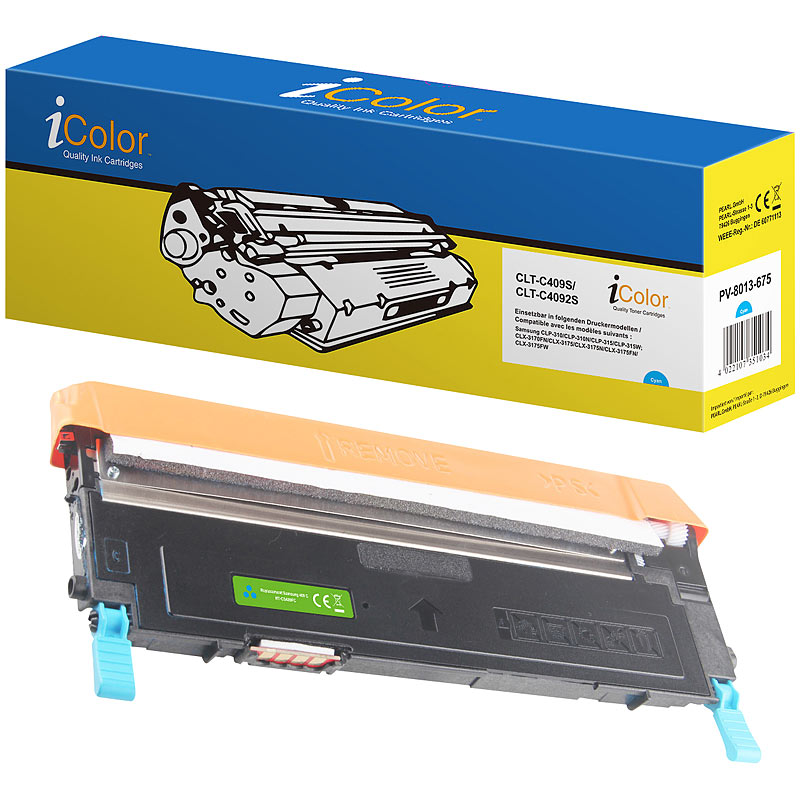 Toner für Samsung CLT-C4092S, cyan