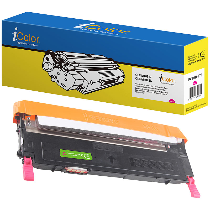 Toner für Samsung CLT-M4092S, magenta