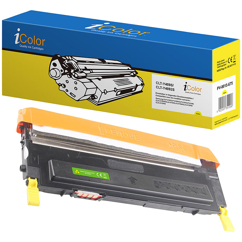 Toner für Samsung CLT-Y4092S, gelb