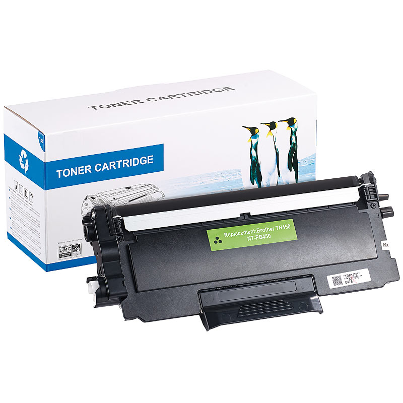 Toner TN2220, schwarz, kompatibel zu Brother MFC-7360N u.v.m.