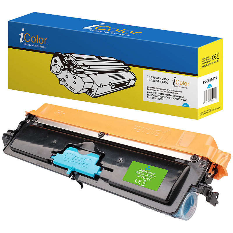 Brother TN-230C Toner- Kompatibel, cyan, für z.B.: DCP-9010 CN