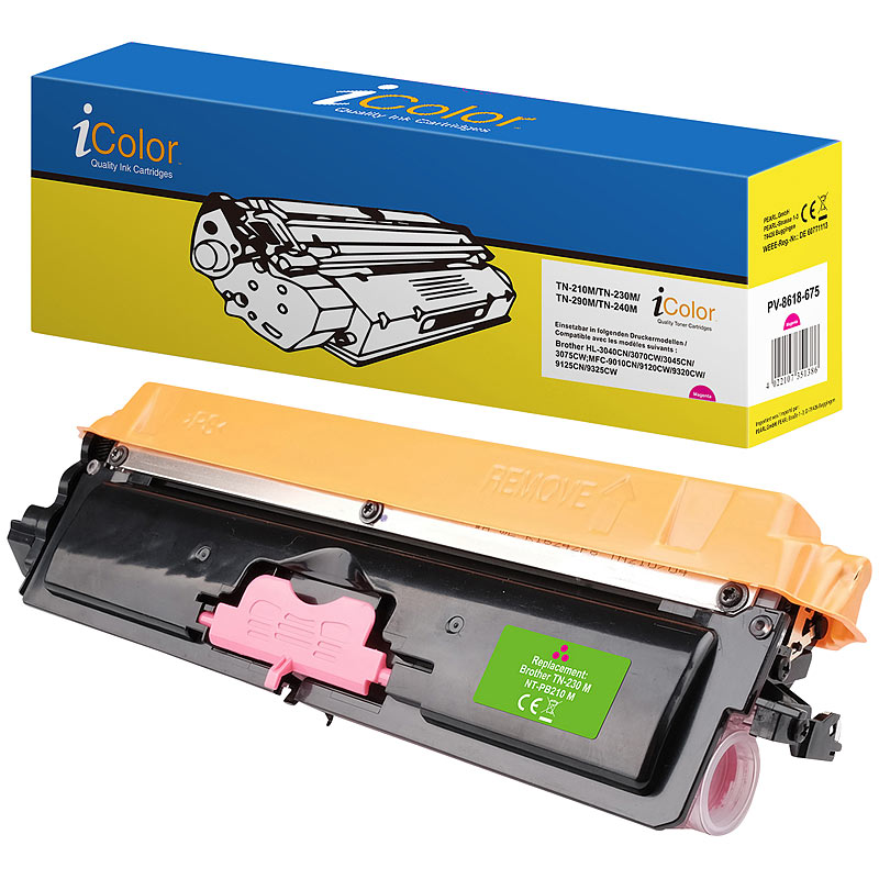 Brother TN-230M Toner- Kompatibel, magenta, für z.B.: DCP-9010 CN