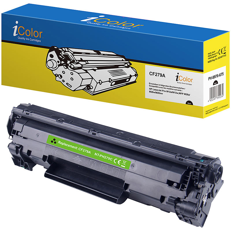 Kompatibler Toner für HP CF279A / 79A, black