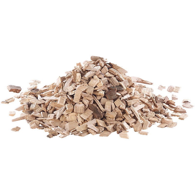 Räucher-Chips zum Aromatisieren von Grillgut, 100 % Buchenholz, 1 kg