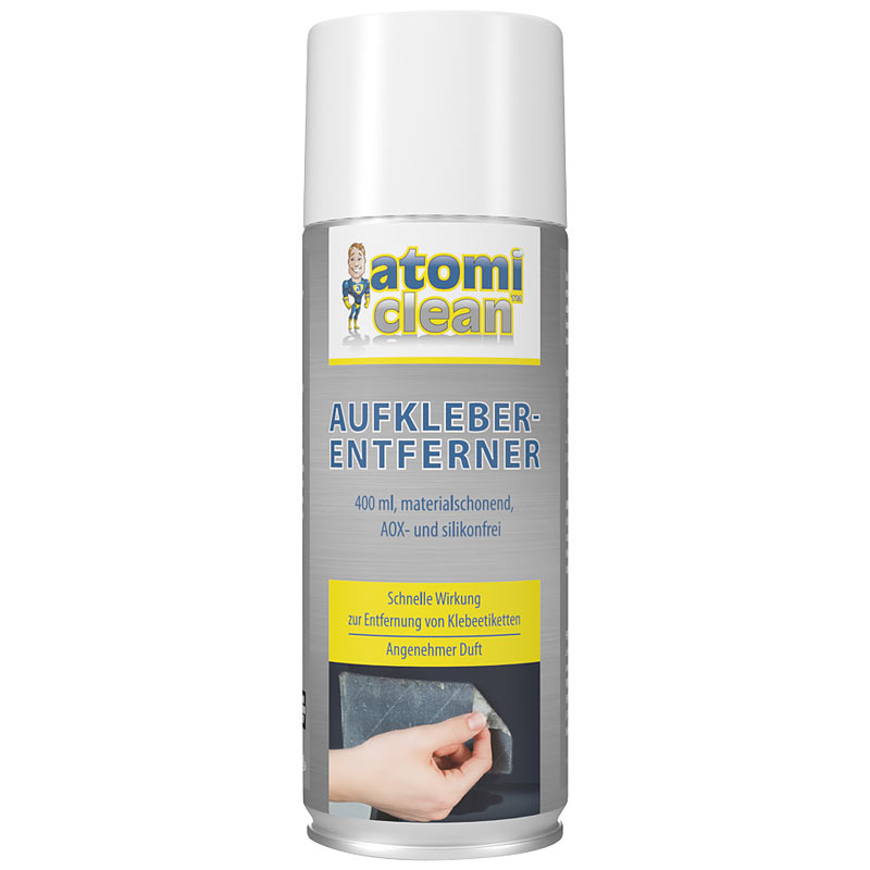 Aufkleber-Entferner, materialschonend, AOX- und silikonfrei, 400 ml