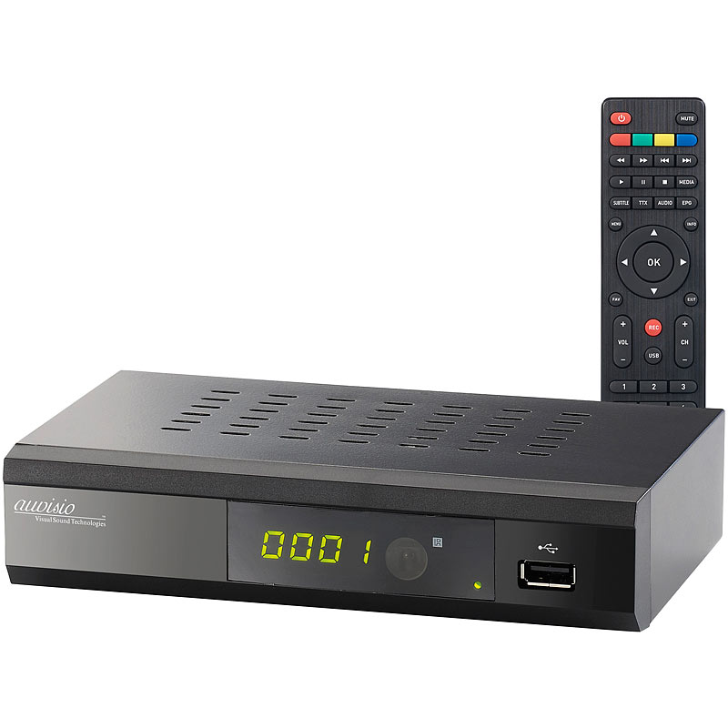 Digitaler DVB-C-Kabelreceiver DCR-100.fhd, Full HD