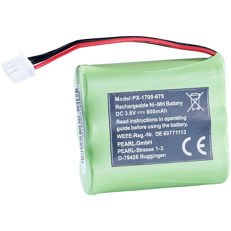 Ersatz-Akku 800 mAh für TTF-402