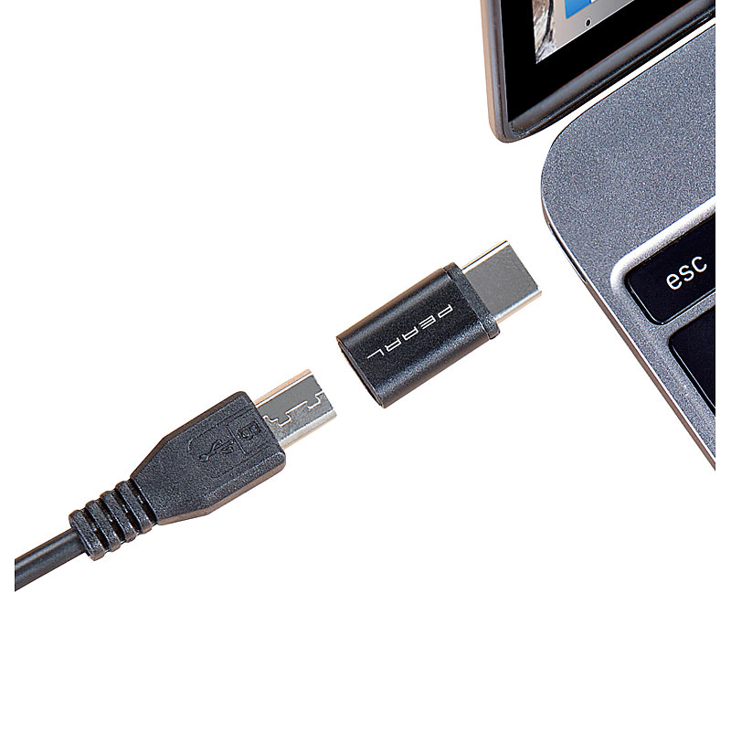 USB-Adapter mit Typ-C-Stecker auf Micro-USB-Buchse