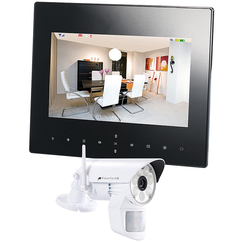 Digitales Überwachungssystem DSC-720.mk mit LED-HD-Kamera, IP-Funktion