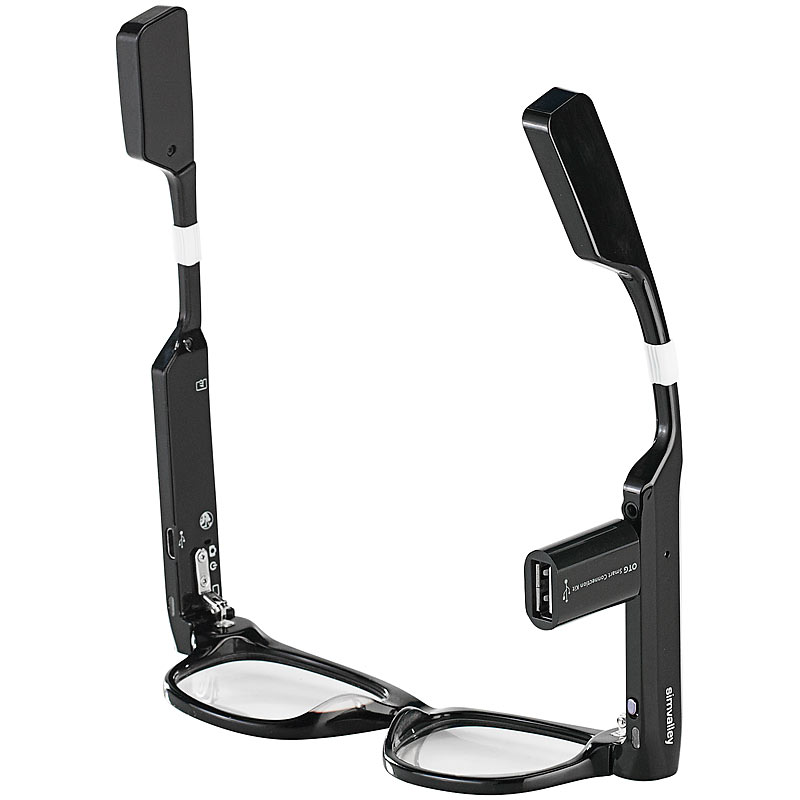 Kontrastgläser für SG-100.bt Spion-Kamera-Brillen Smartglasses