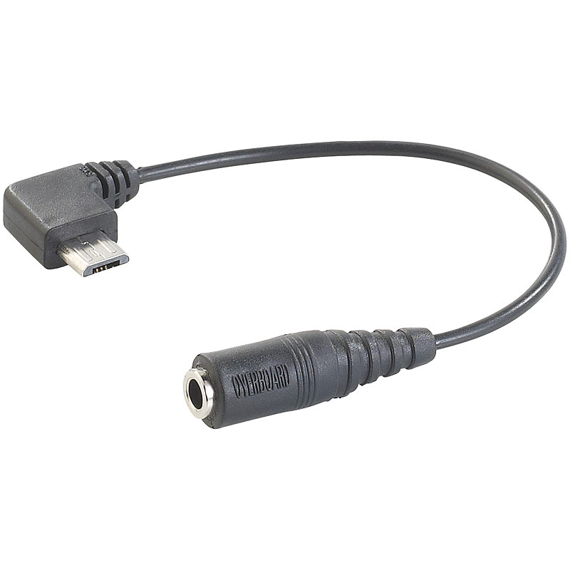 Headset-Adapter Micro-USB auf 3,5-mm-Klinkenbuchse