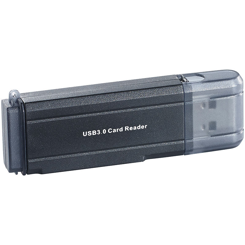 Cardreader mit USB 3.0 für SD(HC/XC) und microSD(HC/XC)