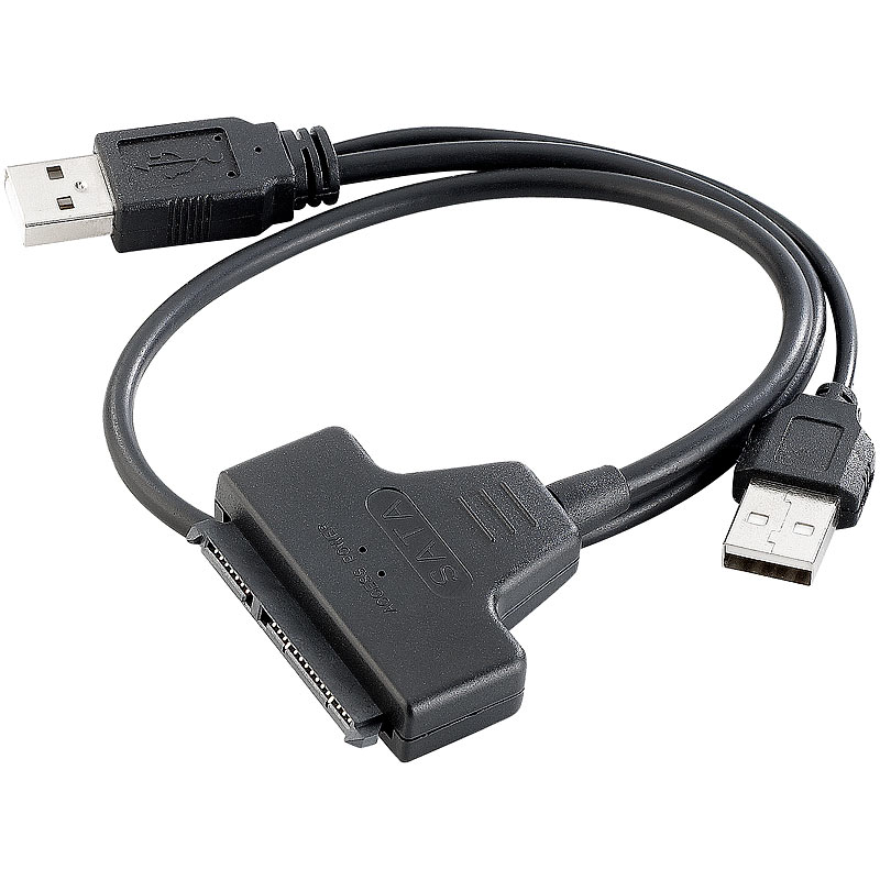 Festplatten-Adapter SATA auf USB 2.0 für 2,5